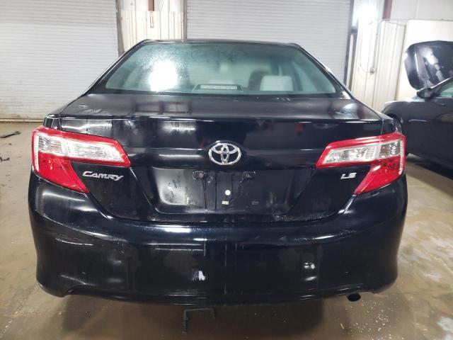 4T4BF1FK5CR244523 - 2012 TOYOTA CAMRY BASE BLACK photo 6