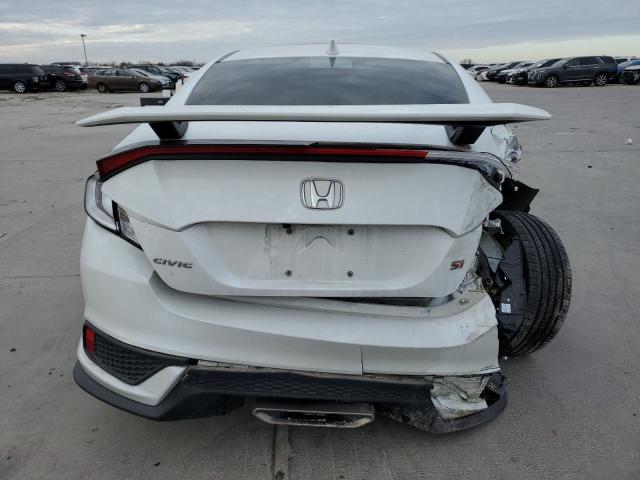 2HGFC3A57LH752728 - 2020 HONDA CIVIC SI WHITE photo 6