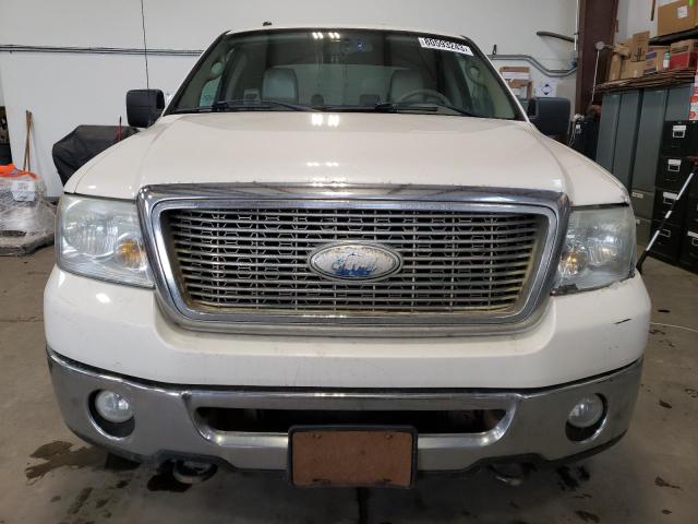 1FTPX14V48FA33291 - 2008 FORD F150 WHITE photo 5