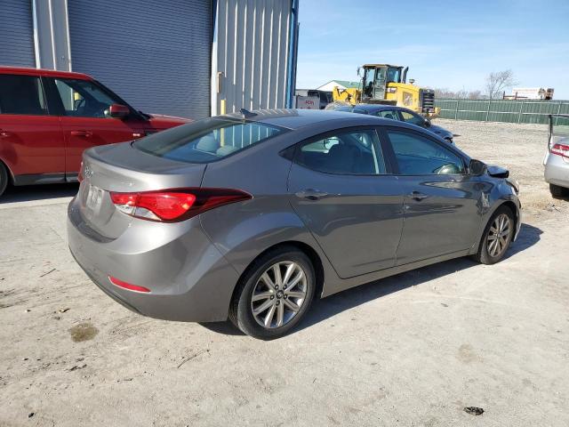 5NPDH4AE5EH473933 - 2014 HYUNDAI ELANTRA SE GRAY photo 3