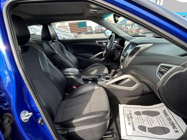 KMHTC6AD7DU101278 - 2013 HYUNDAI VELOSTER BLUE photo 5