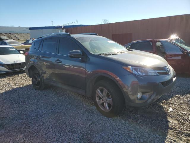 2T3WFREV9DW053685 - 2013 TOYOTA RAV4 XLE GRAY photo 4