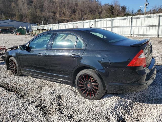 3FAHP0DC0AR110380 - 2010 FORD FUSION SPORT BLACK photo 2