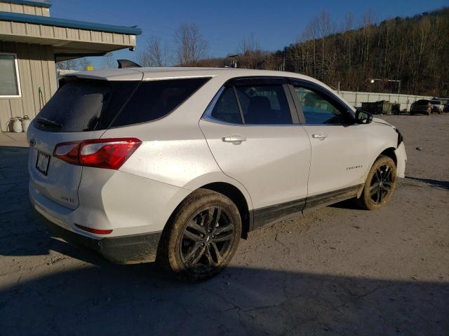 3GNAXUEV6ML332049 - 2021 CHEVROLET EQUINOX LT WHITE photo 3