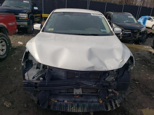 3N1AB7AP0FL665532 - 2015 NISSAN SENTRA S WHITE photo 5