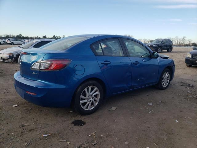 JM1BL1W81C1678256 - 2012 MAZDA 3 I BLUE photo 3