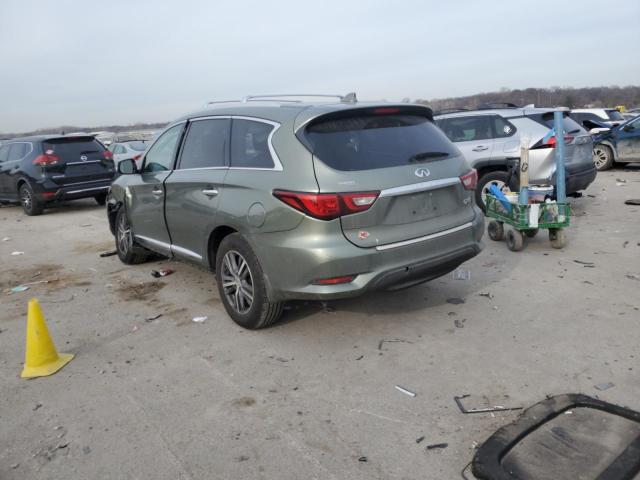 5N1AL0MM5GC525598 - 2016 INFINITI QX60 GREEN photo 2