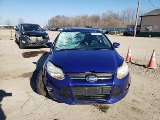 1FADP3F28EL255403 - 2014 FORD FOCUS SE BLUE photo 5