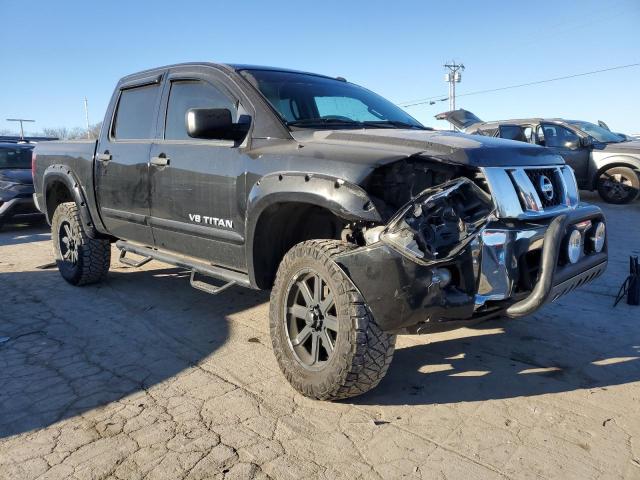 1N6AA0ECXDN303152 - 2013 NISSAN TITAN S BLACK photo 4