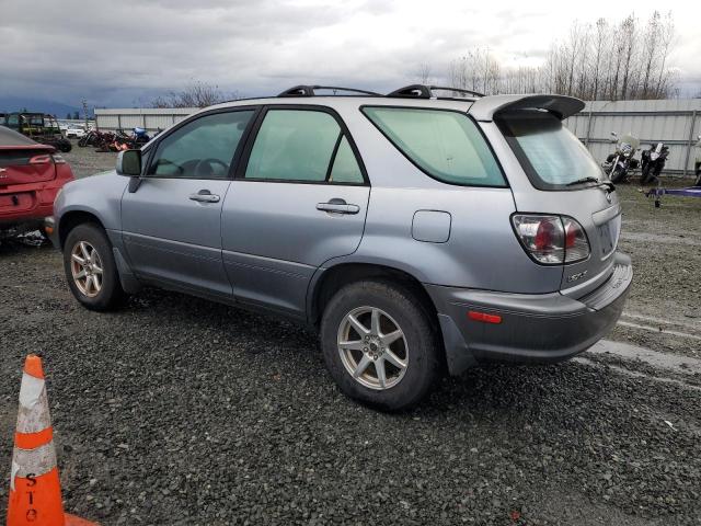 JTJHF10U010188494 - 2001 LEXUS RX 300 SILVER photo 2