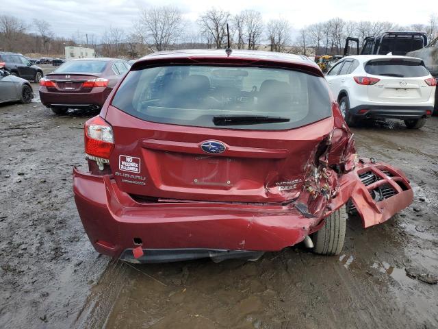 JF1GPAC67FH225029 - 2015 SUBARU IMPREZA PREMIUM BURGUNDY photo 6