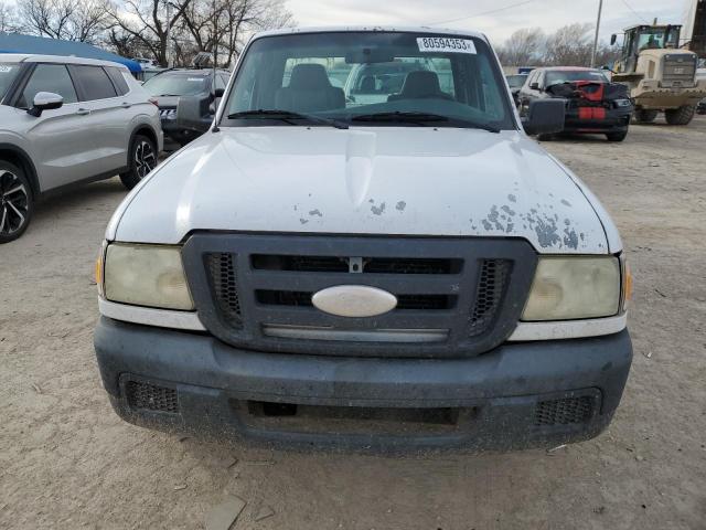 1FTYR10D67PA26279 - 2007 FORD RANGER WHITE photo 5