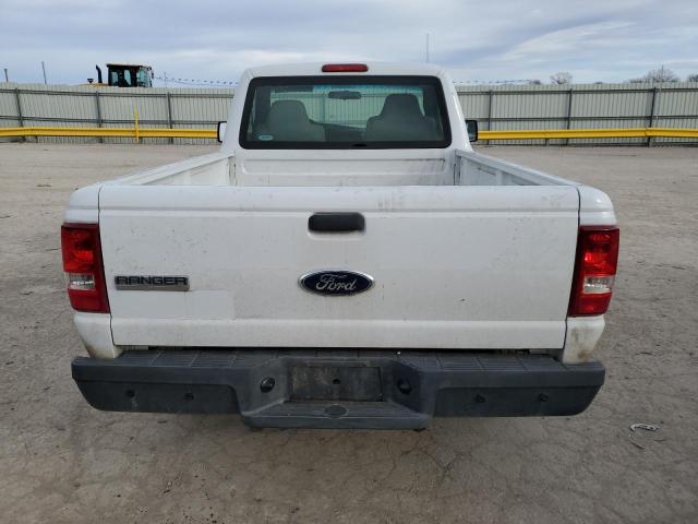 1FTYR10D67PA26279 - 2007 FORD RANGER WHITE photo 6