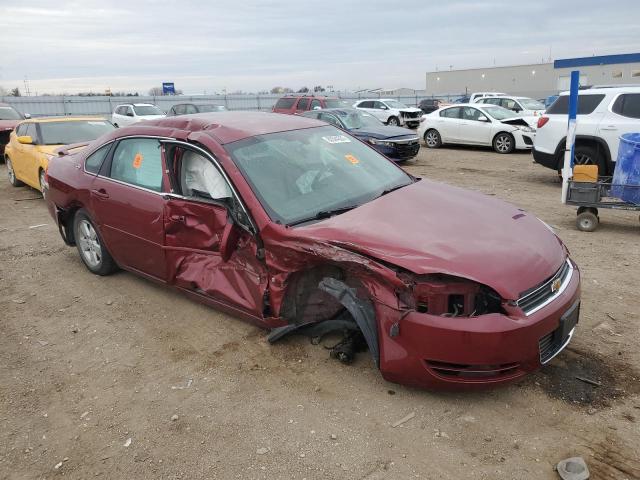 2G1WT58K781378779 - 2008 CHEVROLET IMPALA LT RED photo 4