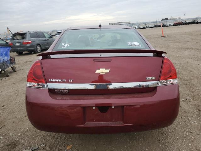 2G1WT58K781378779 - 2008 CHEVROLET IMPALA LT RED photo 6