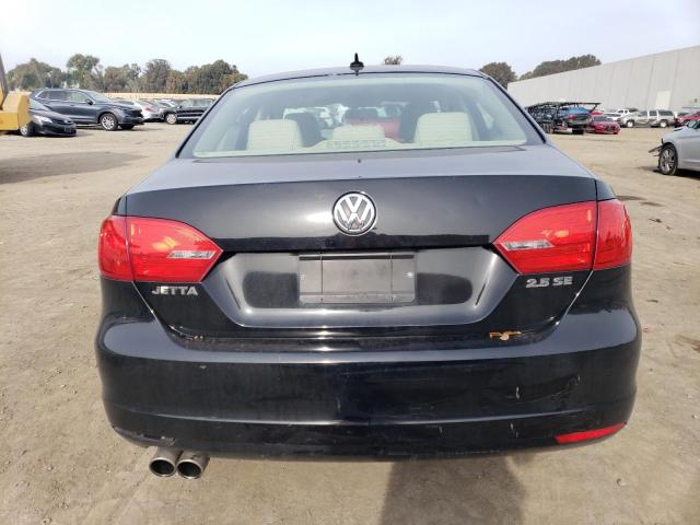 3VWDZ7AJ5BM329765 - 2011 VOLKSWAGEN JETTA SE BLACK photo 6