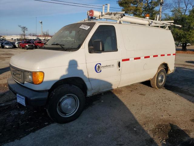 1FTNE24L66DA07902 - 2006 FORD ECONOLINE E250 VAN WHITE photo 1