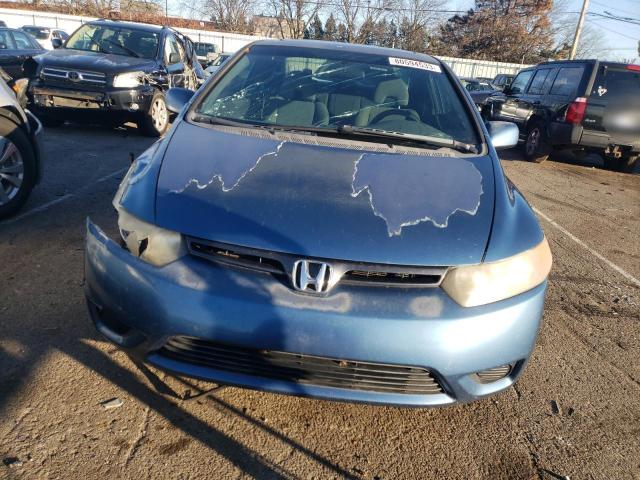 2HGFG128X6H534434 - 2006 HONDA CIVIC EX BLUE photo 5