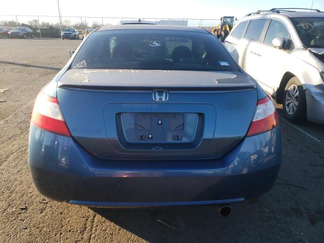 2HGFG128X6H534434 - 2006 HONDA CIVIC EX BLUE photo 6