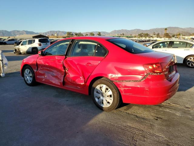 3VWDP7AJ1CM348742 - 2012 VOLKSWAGEN JETTA SE RED photo 2