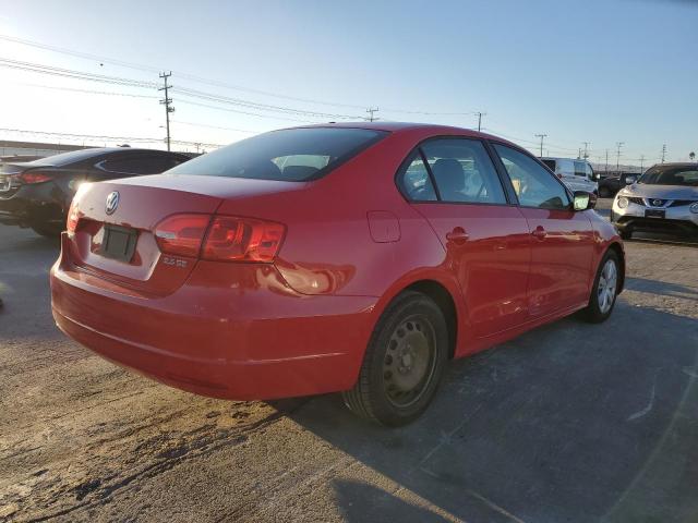 3VWDP7AJ1CM348742 - 2012 VOLKSWAGEN JETTA SE RED photo 3