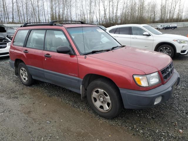 JF1SF6356XH700771 - 1999 SUBARU FORESTER L MAROON photo 4