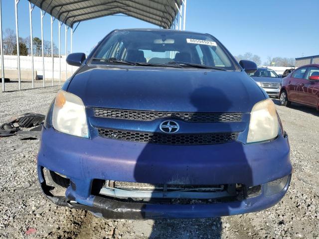 JTKKT604860133905 - 2006 TOYOTA SCION XA BLUE photo 5