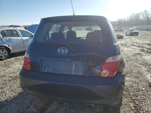 JTKKT604860133905 - 2006 TOYOTA SCION XA BLUE photo 6