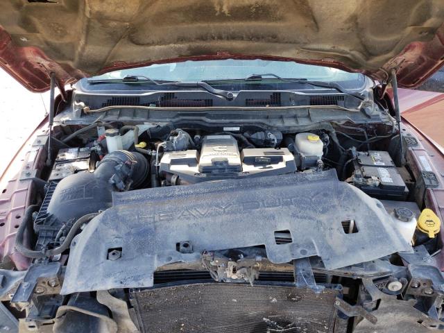 3C6UR5DL6JG405812 - 2018 RAM 2500 SLT BURGUNDY photo 11