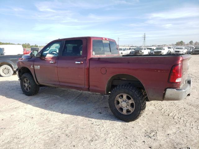 3C6UR5DL6JG405812 - 2018 RAM 2500 SLT BURGUNDY photo 2