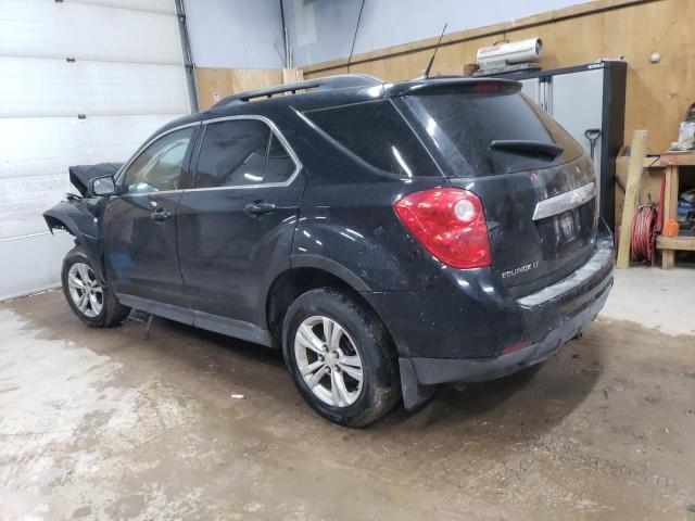 2GNFLEEKXC6214649 - 2012 CHEVROLET EQUINOX LT BLACK photo 2