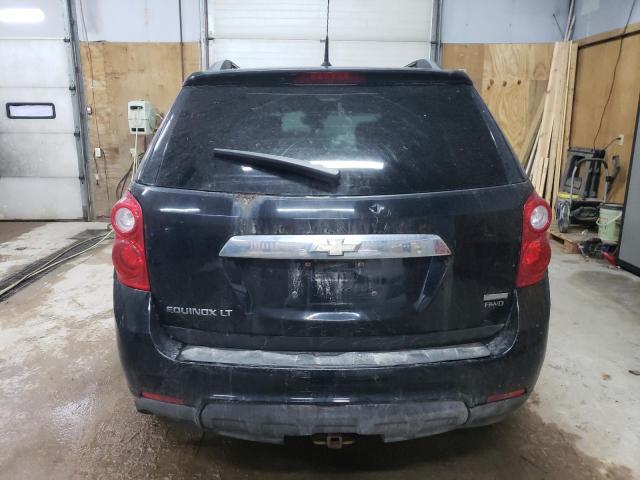 2GNFLEEKXC6214649 - 2012 CHEVROLET EQUINOX LT BLACK photo 6