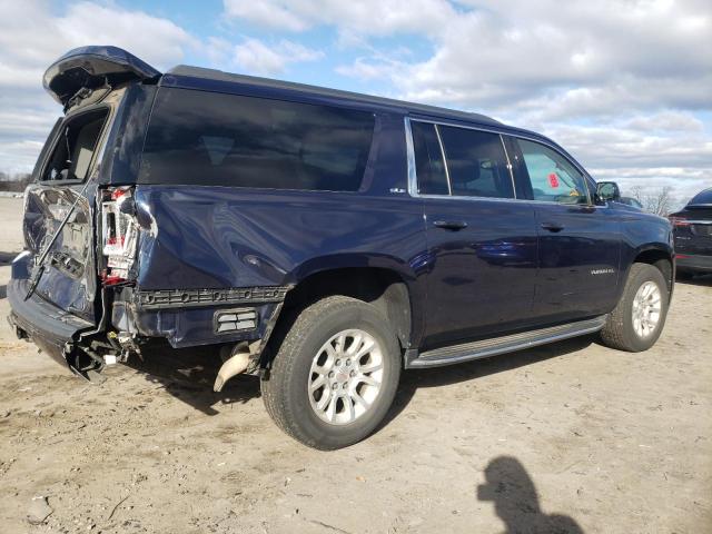 1GKS2FEC7KR194277 - 2019 GMC YUKON XL K1500 SLE BLUE photo 3