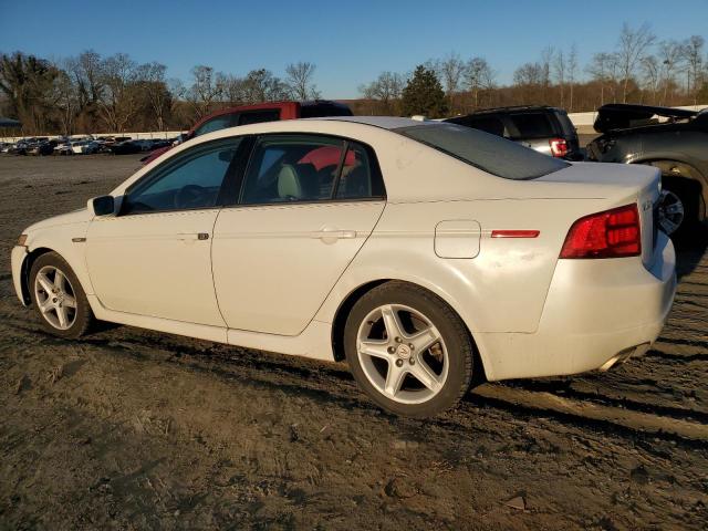 19UUA66235A022989 - 2005 ACURA TL WHITE photo 2