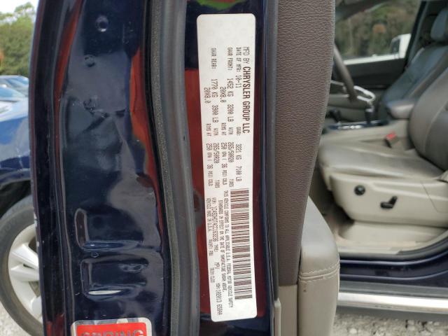 1C4SDHDT4CC163236 - 2012 DODGE DURANGO CREW BLUE photo 13