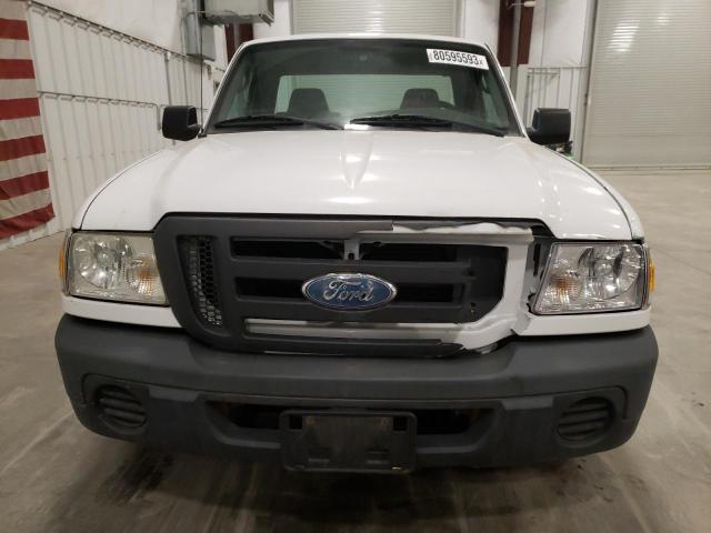 1FTYR10D19PA64635 - 2009 FORD RANGER WHITE photo 5