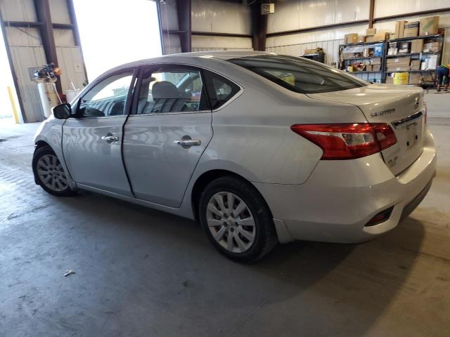 3N1AB7AP8KY384544 - 2019 NISSAN SENTRA S SILVER photo 2