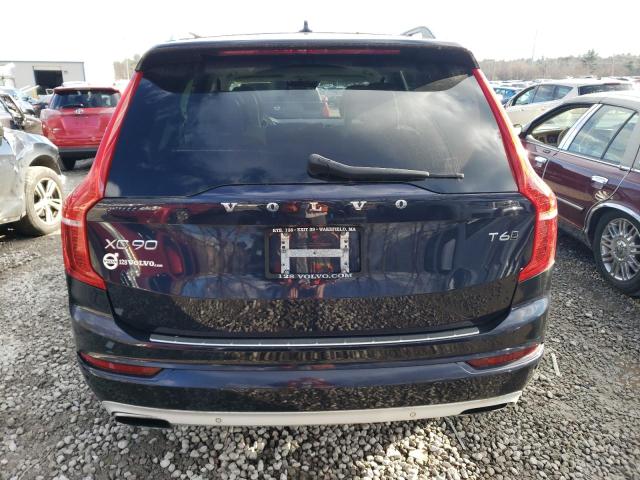 YV4A22PK0G1069709 - 2016 VOLVO XC90 T6 BLACK photo 6