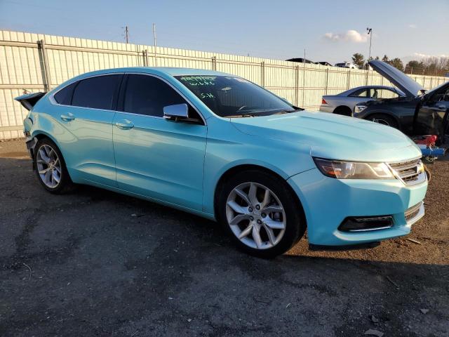 2G1125S35E9187003 - 2014 CHEVROLET IMPALA LT TURQUOISE photo 4