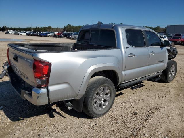 3TYAX5GN6NT057245 - 2022 TOYOTA TACOMA DOUBLE CAB SILVER photo 3