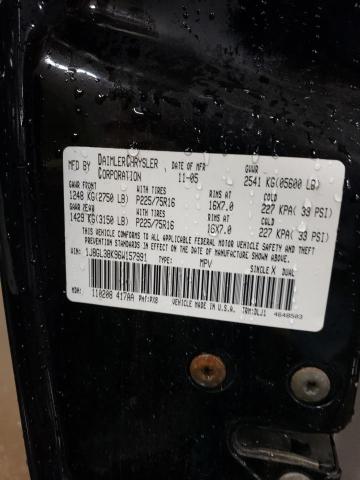 1J8GL38K96W157991 - 2006 JEEP LIBERTY RENEGADE 黑色 照片 12