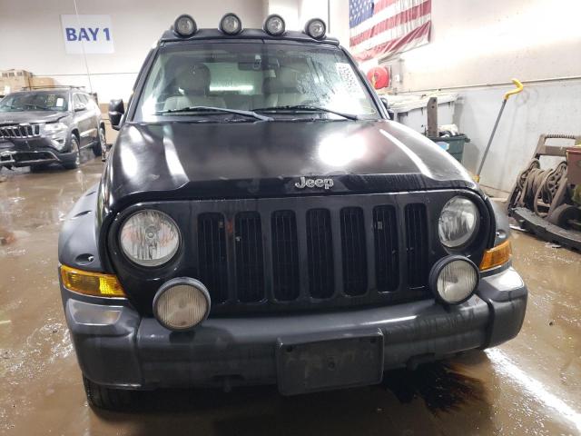 1J8GL38K96W157991 - 2006 JEEP LIBERTY RENEGADE 黑色 照片 5