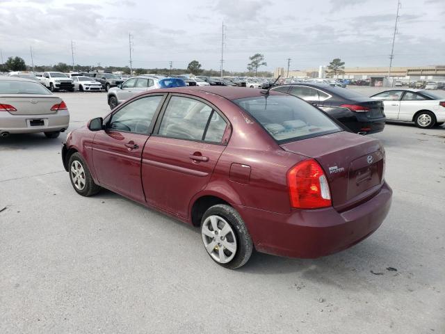 KMHCN4AC1BU599447 - 2011 HYUNDAI ACCENT GLS MAROON photo 2