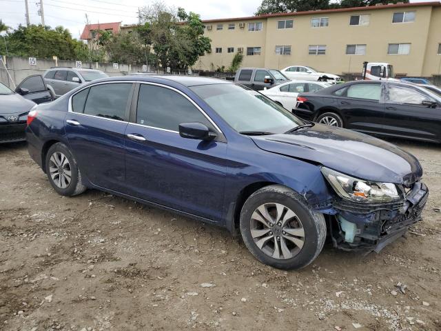 1HGCR2F38DA035838 - 2013 HONDA ACCORD LX BLUE photo 4