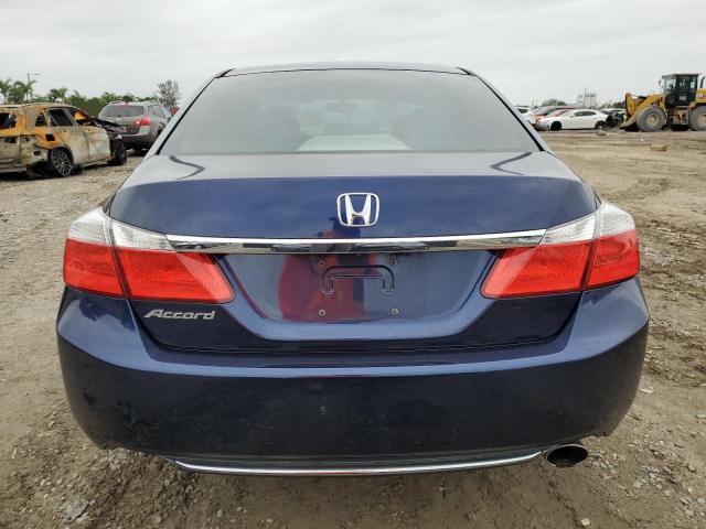 1HGCR2F38DA035838 - 2013 HONDA ACCORD LX BLUE photo 6