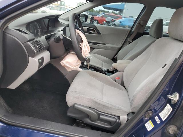 1HGCR2F38DA035838 - 2013 HONDA ACCORD LX BLUE photo 7