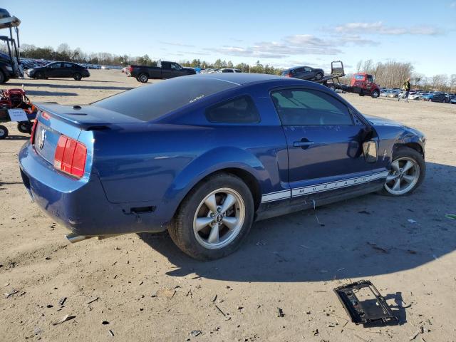 1ZVHT80N385160518 - 2008 FORD MUSTANG BLUE photo 3