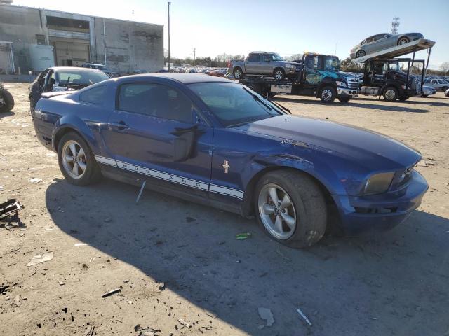 1ZVHT80N385160518 - 2008 FORD MUSTANG BLUE photo 4