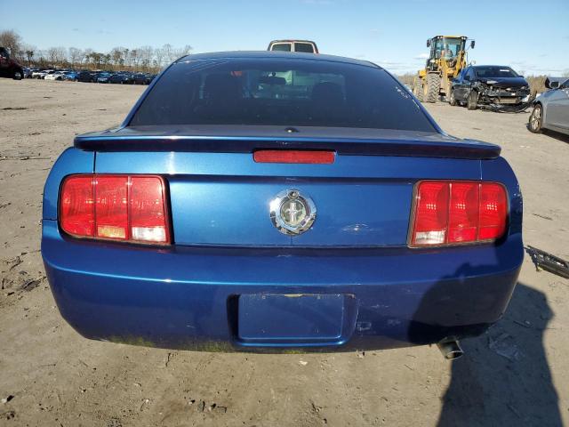 1ZVHT80N385160518 - 2008 FORD MUSTANG BLUE photo 6