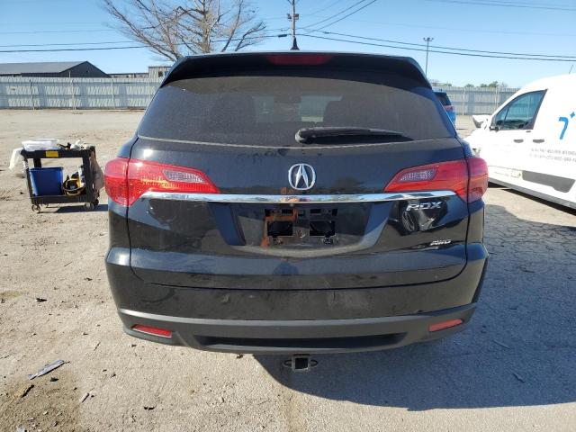 5J8TB4H50EL019752 - 2014 ACURA RDX TECHNOLOGY BLACK photo 6